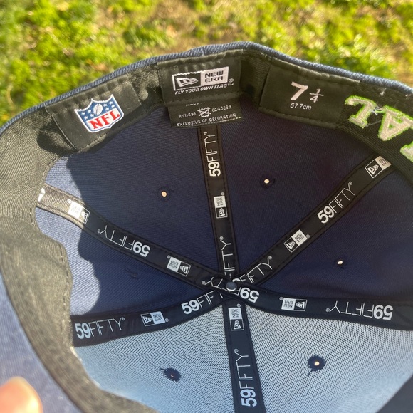 NFL New Sport Seattle Seahawks 7 1/4 Blue Hat - Picture 5 of 8